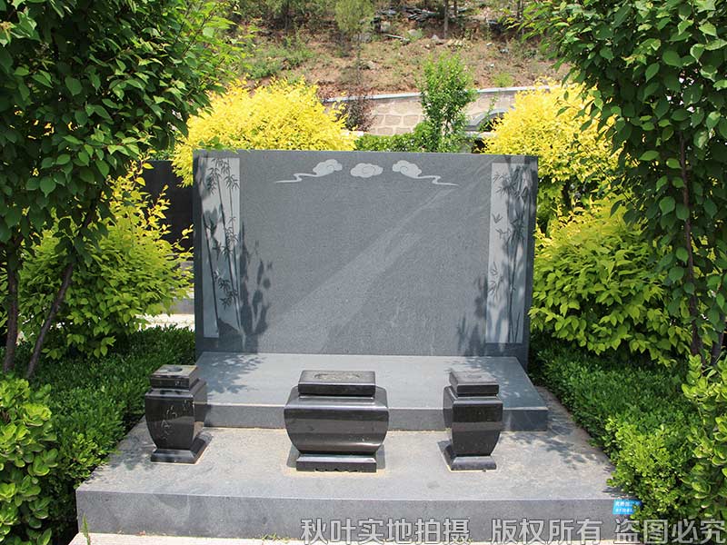 德陵公墓传统黑碑