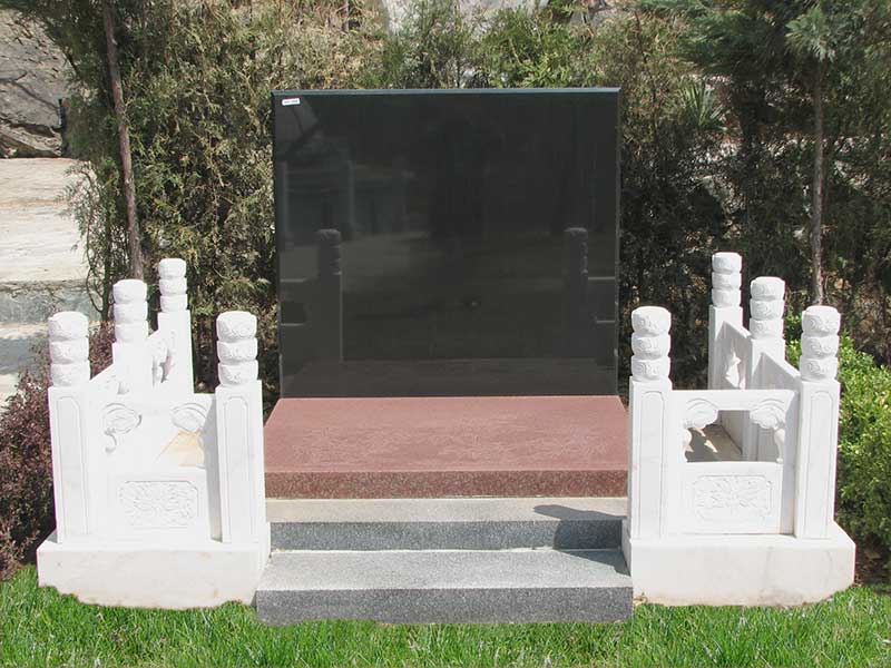 汉白玉围栏碑艺术墓